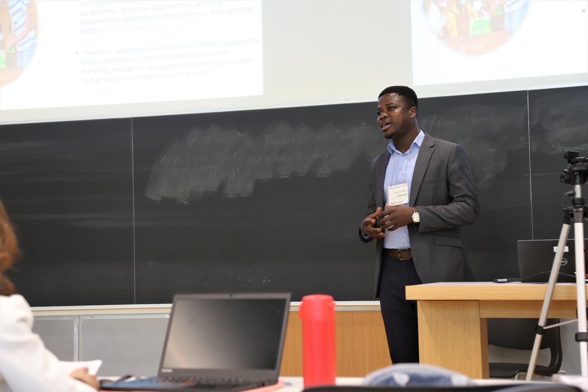 Dr. David Baidoo-Anu speaking